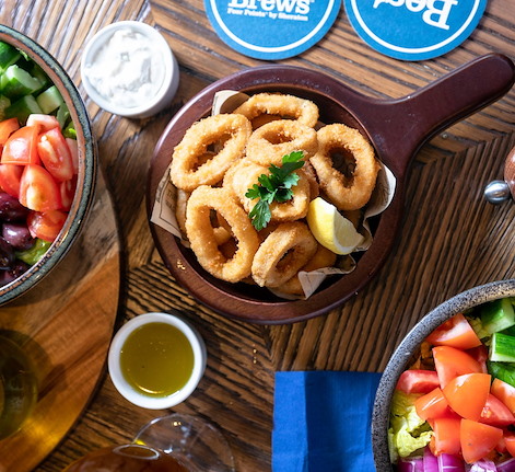 Calamari plate